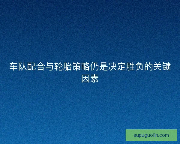 车队配合与轮胎策略仍是决定胜负的关键因素